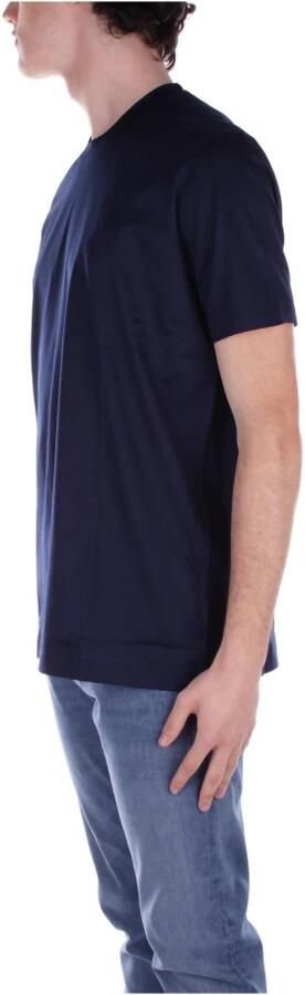 PAUL & SHARK Heren Navy Blauw Katoenen T-Shirt met Mini Logo Blue Heren - Foto 5