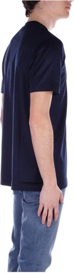 PAUL & SHARK Heren Navy Blauw Katoenen T-Shirt met Mini Logo Blue Heren - Foto 4