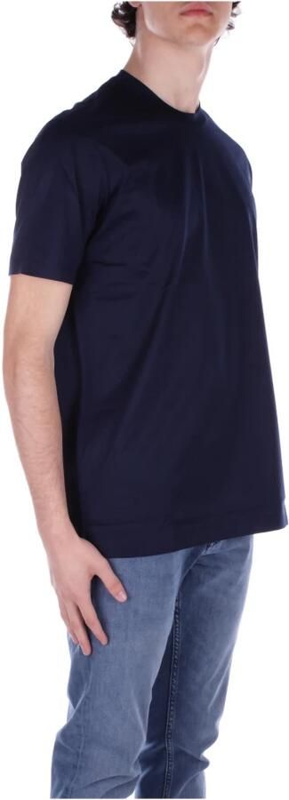 PAUL & SHARK Heren Navy Blauw Katoenen T-Shirt met Mini Logo Blue Heren - Foto 2
