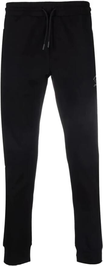 PAUL & SHARK Upgrade je loungewear met stijlvolle 011 Nero Joggingbroek Zwart Heren