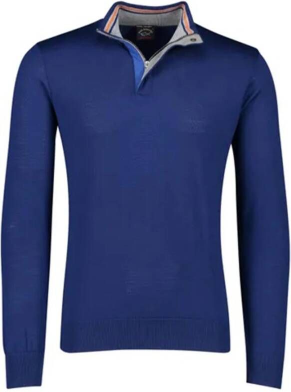 PAUL & SHARK Heren Polo Shirt Tijdloze stijl en verfijning Blauw Heren