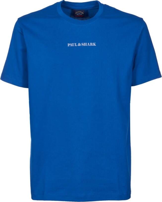 PAUL & SHARK Pinaforemetal Breedte Heren T-shirt Blauw Heren