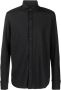 PAUL & SHARK Piqué Shirt Custom Fit Zwart Heren - Thumbnail 1