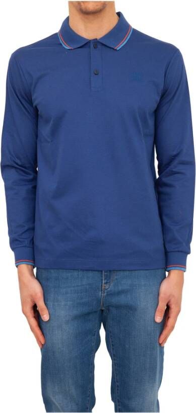 PAUL & SHARK Polo Shirt Blauw Heren