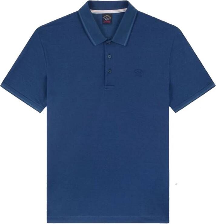 PAUL & SHARK Polo Shirt Blauw Heren
