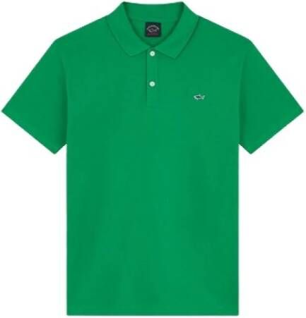 PAUL & SHARK Polo Shirt Groen Heren
