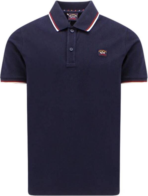 PAUL & SHARK Polo Shirts Blauw Heren