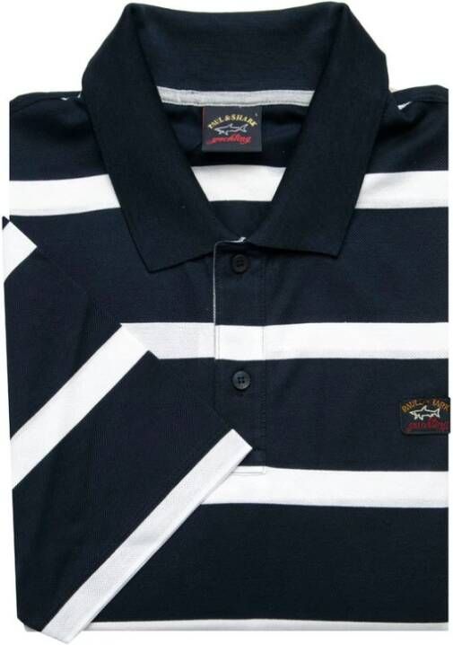 PAUL & SHARK Stijlvolle Polo Shirt voor Mannen Blauw Heren