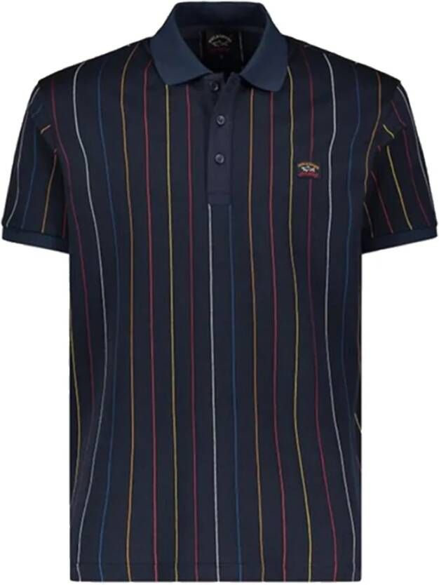 PAUL & SHARK Polo Shirts Blauw Heren