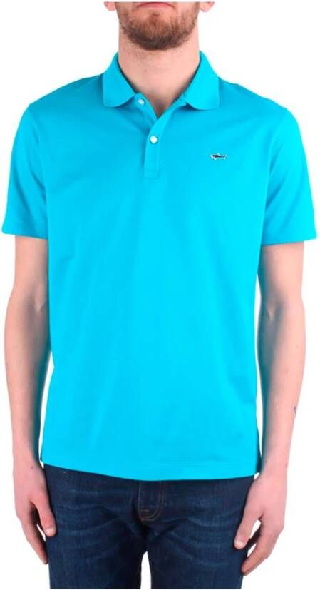 PAUL & SHARK Polo Shirts Blauw Heren