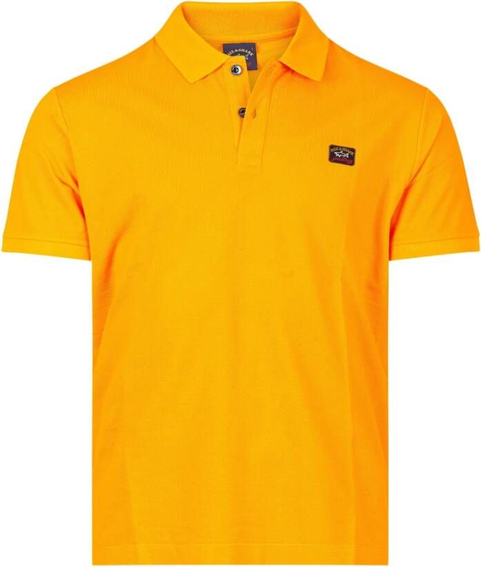 PAUL & SHARK Polo Shirts Oranje Heren