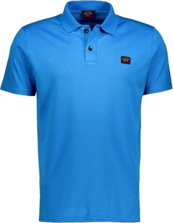 PAUL & SHARK Paulamphark T-shirts en Polos Helder Blauw Blue Heren