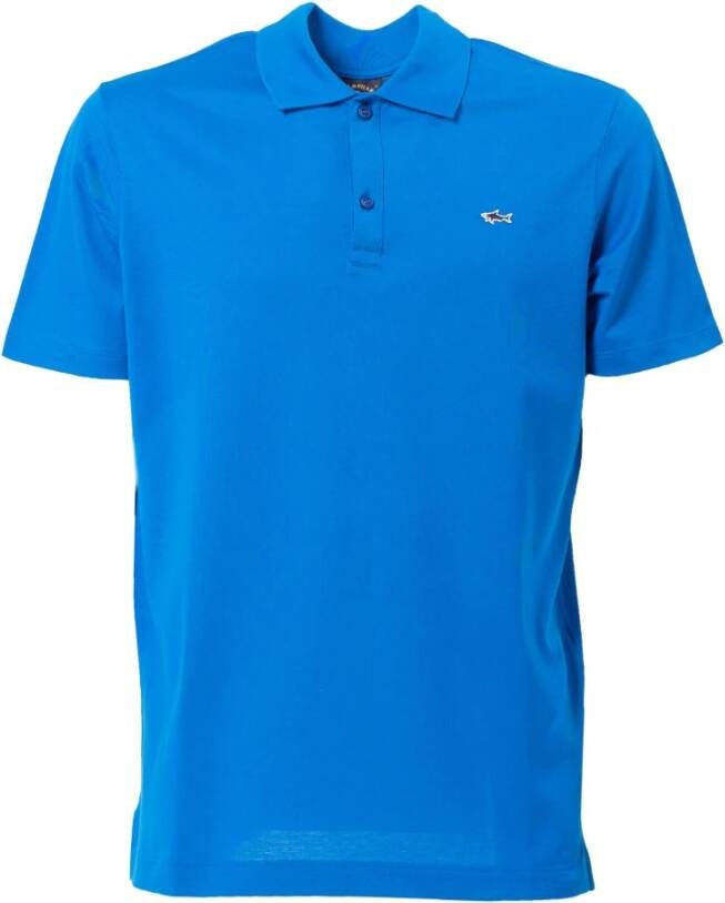 PAUL & SHARK Klassiek Polo Shirt voor Heren Blauw Heren