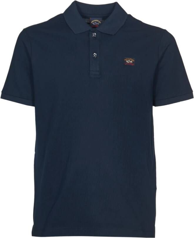 PAUL & SHARK Poloshirt Blauw Heren