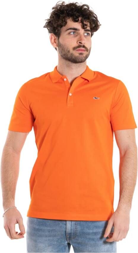 PAUL & SHARK Poloshirt Oranje Heren