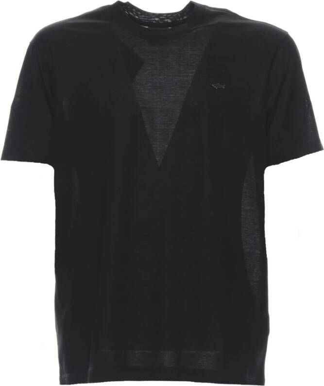 PAUL & SHARK Premium Heren T-Shirt Collectie Zwart Heren