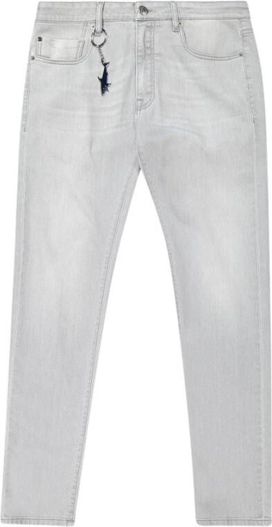 PAUL & SHARK Slim-Fit Jeans voor de moderne man Grijs Heren