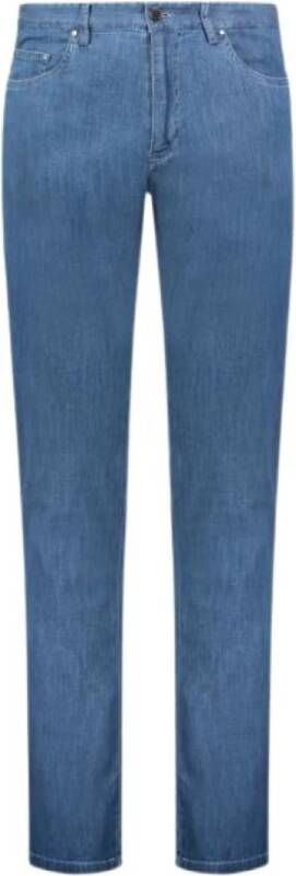 PAUL & SHARK Slimfit-jeans Blauw Heren