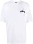 PAUL & SHARK Biologisch katoenen T-shirt met Mega Shark Print White Heren - Thumbnail 3