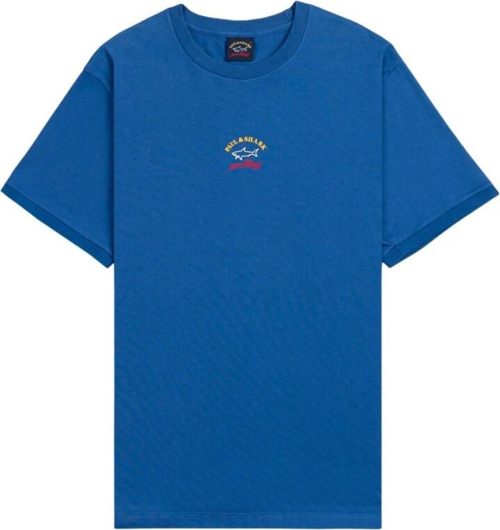 PAUL & SHARK T-shirt Blauw Heren