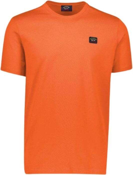 PAUL & SHARK T-shirt Oranje Heren