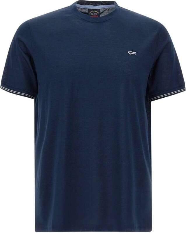 PAUL & SHARK T-Shirts Blauw Heren