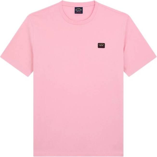 PAUL & SHARK T-Shirts Roze Heren