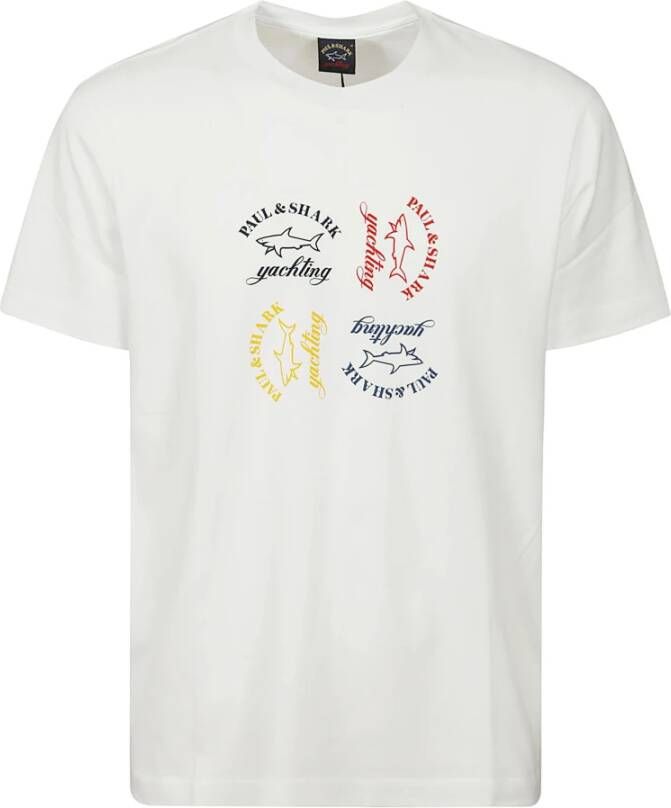 PAUL & SHARK T-Shirts Wit Heren