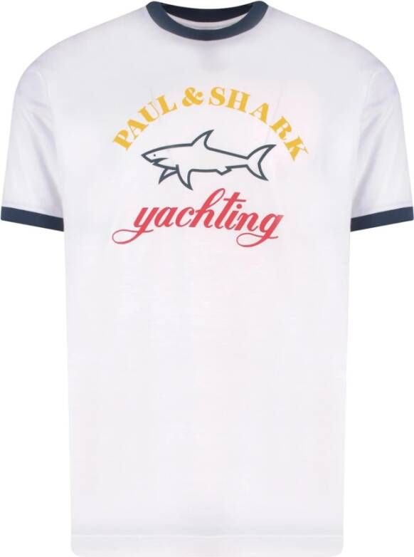 PAUL & SHARK T-Shirts Wit Heren