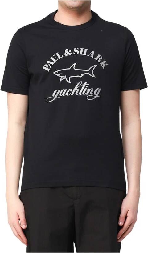 PAUL & SHARK T-Shirts Zwart Heren