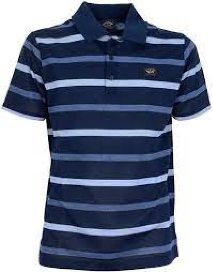 PAUL & SHARK Tijdloos Polo Shirt voor Heren Blauw Heren