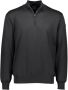 PAUL & SHARK Trainingsshirt 011 Zwarte Rits Shirt Zwart Heren - Thumbnail 1