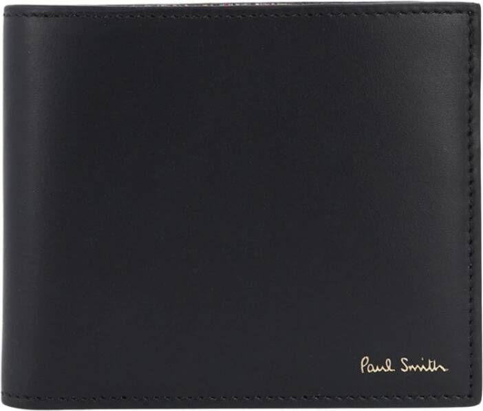 Paul Smith Bi-fold portemonnee Zwart Heren