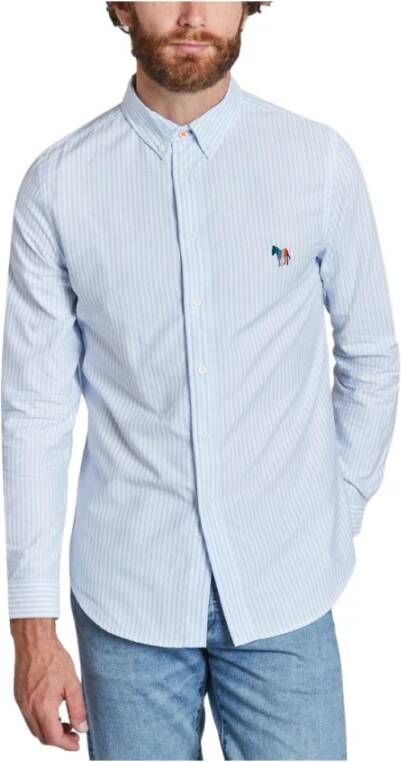 PS By Paul Smith Formal Shirts Blauw Heren
