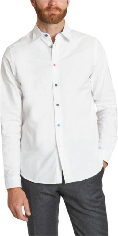 PS By Paul Smith Formal Shirts White Heren