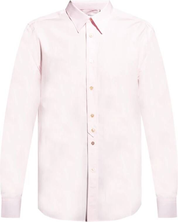 Paul Smith Formeel overhemd Roze Heren
