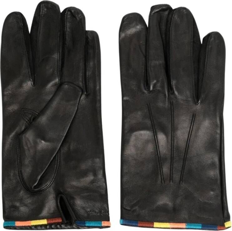 Paul Smith Zwarte handschoenen Black Heren