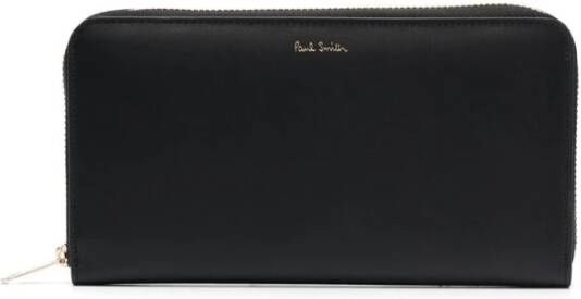 Paul Smith Grote rits heren portemonnee Zwart Heren