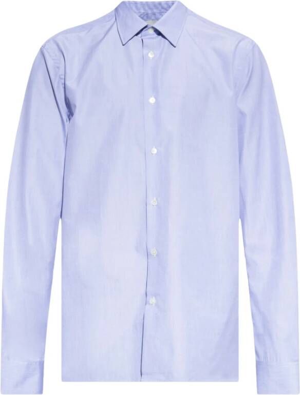 Paul Smith Katoenen shirt Blauw Heren