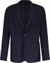 PS By Paul Smith Blauwe Wollen Jas Ss23 Collectie Blue Heren - Thumbnail 1
