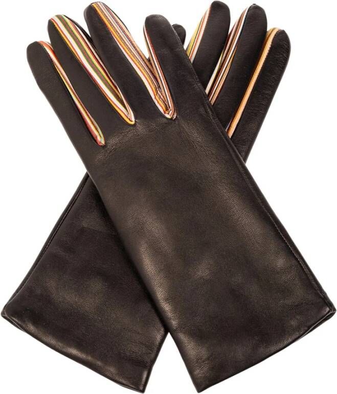 Paul Smith Leren handschoenen Bruin Dames