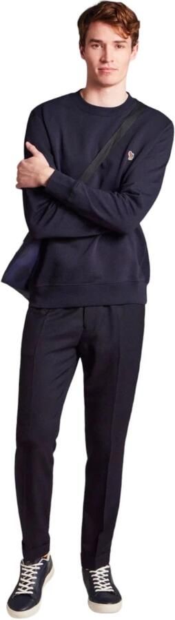 PS PAUL SMITH Heren Truien & Vesten Mens Reg Fit Sweatshirt Zebra Donkerblauw - Foto 10