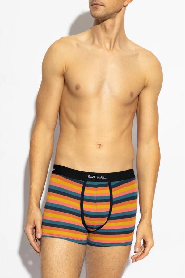 Paul Smith Boxershort met elastische band met logo in een set van 3 stuks - Foto 2