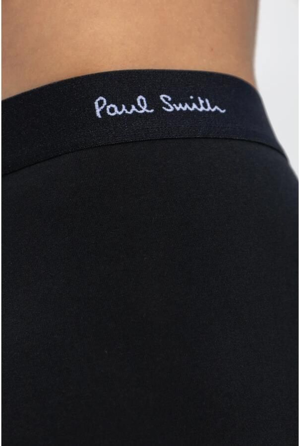 Paul Smith Boxershort met elastische band met logo in een set van 3 stuks