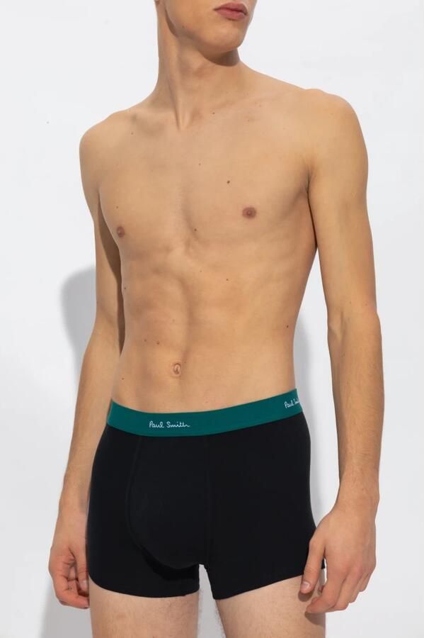 Paul Smith Boxershort met elastische band met logo in een set van 5 stuks - Foto 2