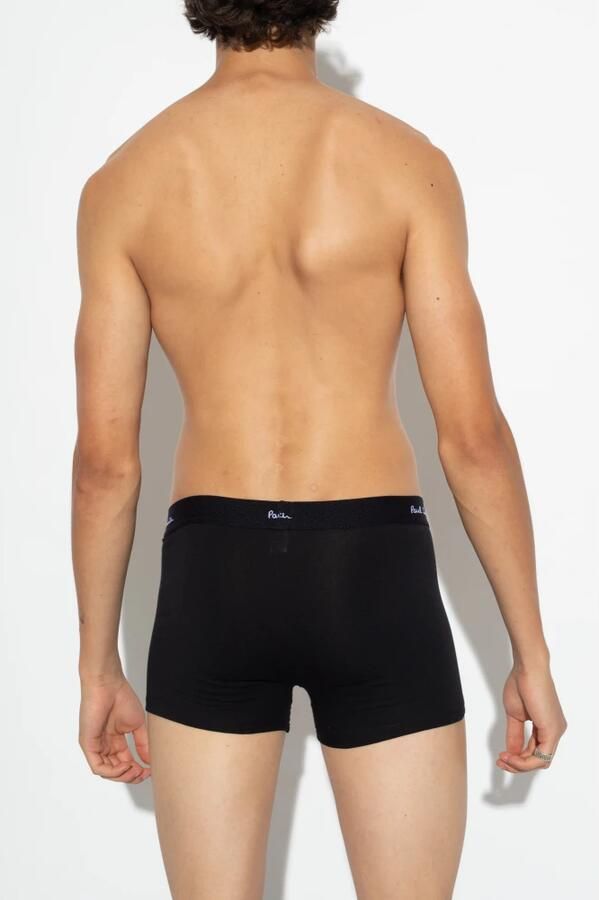 Paul Smith Boxershort met elastische band met label in een set van 5 stuks - Foto 3