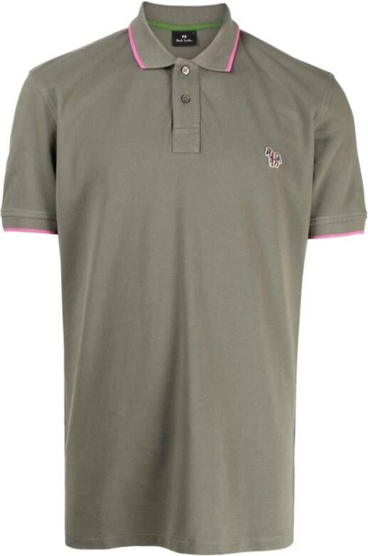 PS By Paul Smith Polo zebra Grijs Heren