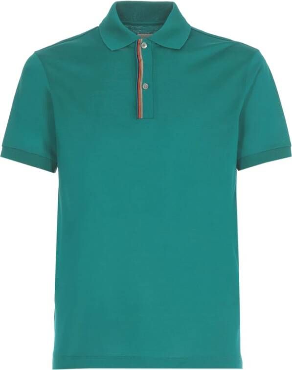 Paul Smith Polo Shirts Blauw Heren
