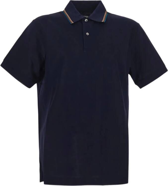 Paul Smith Polo Shirts Blauw Heren