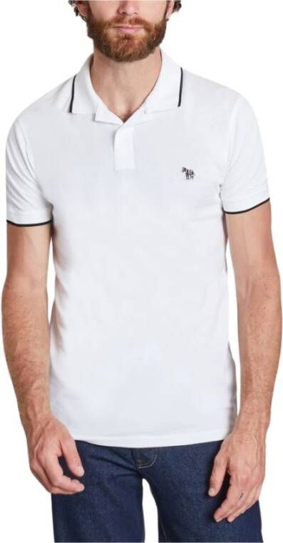 PS By Paul Smith Polo Shirt White Heren